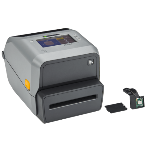 Drukarka etykiet ZD621 / termotransfer / 300dpi / USB / USBHost / Ethernet / RS232 / WiFi / BT4 / LCD / Gilotyna