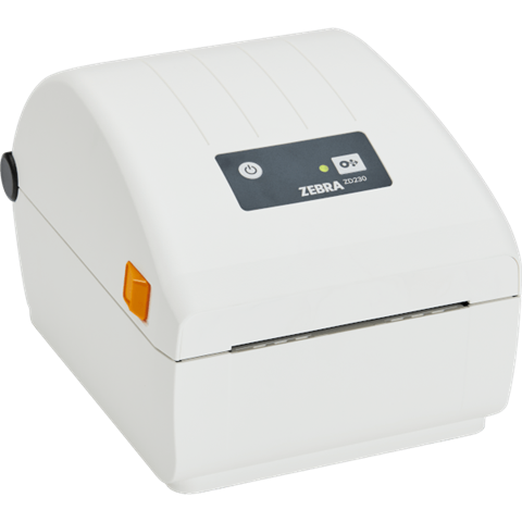 Drukarka etykiet ZD230/termiczna/203dpi/biała/USB/Ethernet