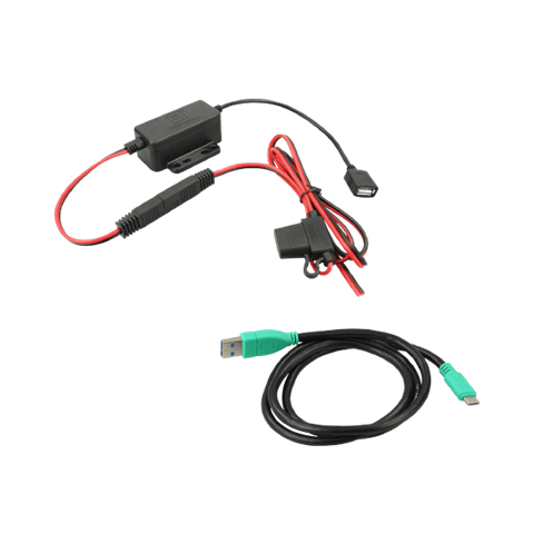 RamMount Modułowa ładowarka przewodowa GDS® 30-64 V z kablem typu C