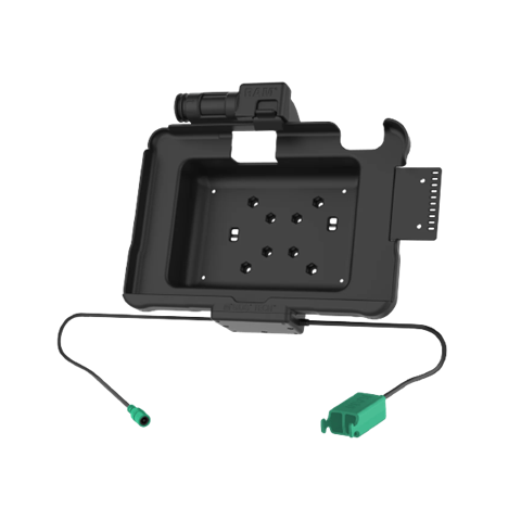 RamMount GDS® Key Locking Power + Dual USB Dock for Zebra ET5x 10.1" Series dla tabletu w oryginalnej obudowie ochronnej
