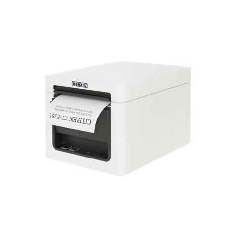 Drukarka paragonów Citizen CT-E351/203dpi/termiczna/biały/USB/RS232/LPT