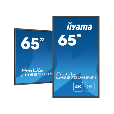Monitor IIYAMA 65'' PROLITE LH6570UHB-B1 (czarny)