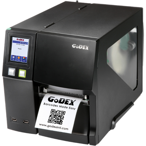 Drukarka etykiet Godex ZX1600i+ 4" 600dpi/termotransfer/USB/3x USB Host/RS232/Ethernet