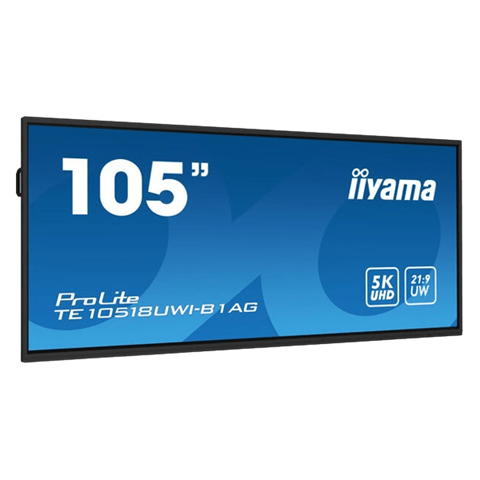 Monitor dotykowy IIYAMA 105'' PROLITE TE10518UWI-B1AG (czarny, PureTouch-IR)