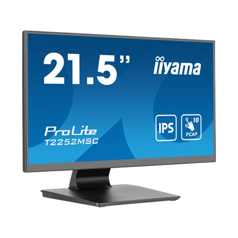 Monitor dotykowy IIYAMA 21.5'' PROLITE T2252MSC-B2 (czarny, pojemnościowy)