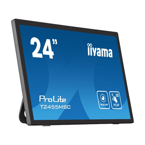 Monitor dotykowy IIYAMA 24'' PROLITE T2455MSC-B1 (czarny, pojemnościowy)