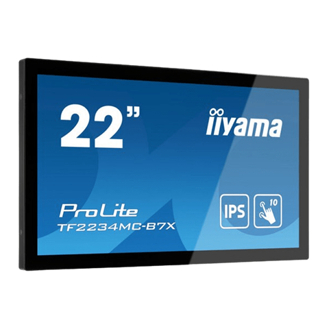 Monitor dotykowy IIYAMA 22'' PROLITE TF2234MC-B7X (czarny, pojemnościowy)