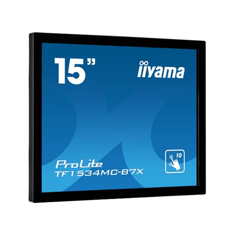Monitor dotykowy IIYAMA 15'' PROLITE TF1534MC-B7X (czarny, pojemnościowy)