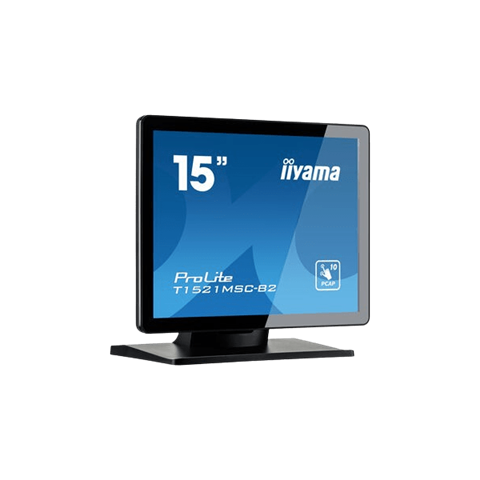 Monitor dotykowy IIYAMA 15'' Pro Lite T1521MSC-B2 (czarny, pojemnościowy)
