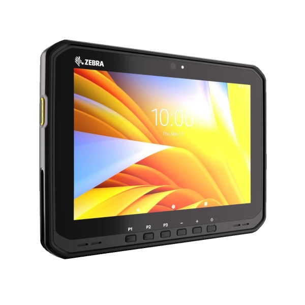 Tablet ZEBRA ET65, 10,1", Android GMS, 8 GB RAM, 128 GB FLASH, SIM, eSIM, Standard Touch Screen, akumulator 17840 mAh, ROW
