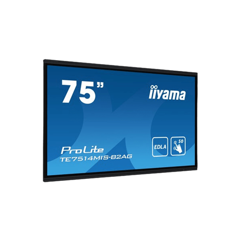 Monitor dotykowy IIYAMA 75'' PROLITE TE7514MIS-B2AG (czarny, PureTouch-IR⁺)