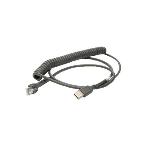 Kabel komunikacyjny do Symbol LS1203/LS2208/DS6707/LS9208/USB/skręcany/9ft (2.8m)