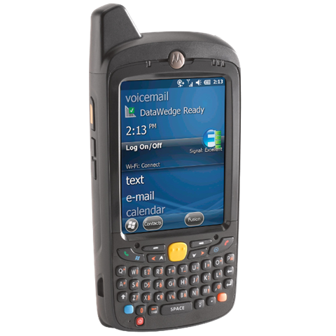 Terminal danych MC67/512 RAM/2 GB FLASH/ Wi-Fi/Imager 2 SR/ Bluetooth/4G HSPA+/A-GPS/ ekran VGA/Kamera/ akumulator 3600 mAh/ klawiatura numeryczna