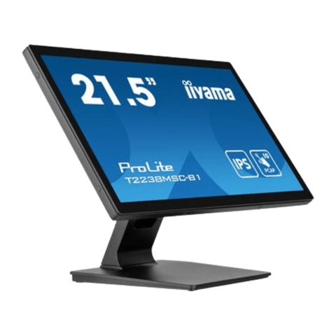 Monitor dotykowy IIYAMA 21,5'' PROLITE T2238MSC-B1 (czarny, pojemnościowy)