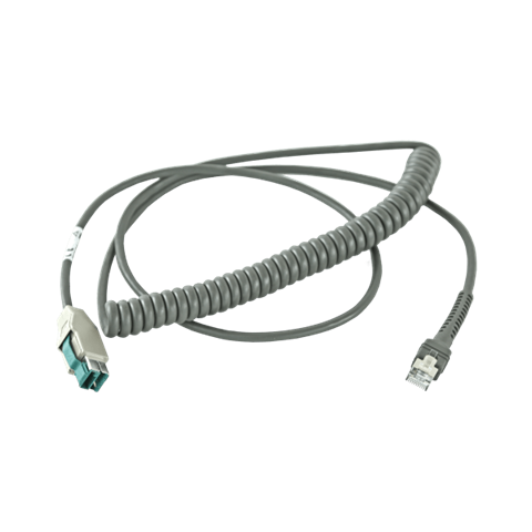 Kabel komunikacyjny do Zebry/DS2208/DS4308/DS7708/DS9208/LI2208/USB ekranowany/skręcany/9ft(2,8m)/power plus