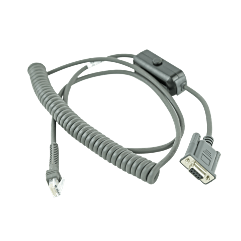 Kabel komunikacyjny do Zebry/DS2208/DS4308/SD7708/DS81xx/DS9208/DS9808/LI2208/LI4278/LS1203/LS22xx/RS-232/skręcany/9ft(2,8m)/NCR 7448