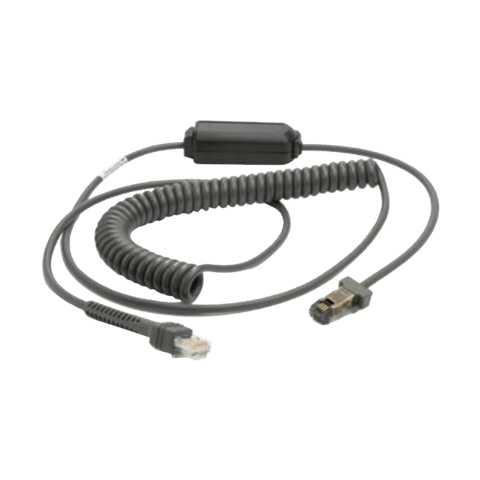 Kabel komunikacyjny do Zebry/DS6707/DS9208/DS9808/LI4278/LS4208/LS7808/IBM: 468x/9x/skręcany/9ft (2,8 metry)/9B