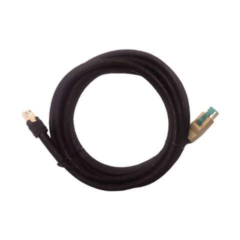 Kabel komunikacyjny do Zebry/LI3600/DS3600/DS7708/DS81xx/USB ekranowany/prosty/15ft(4,6m)/power plus/12V