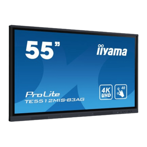 Tablica interaktywna IIYAMA 55'' PROLITE TE5512MIS-B3AG (czarny, PureTouch-IR)
