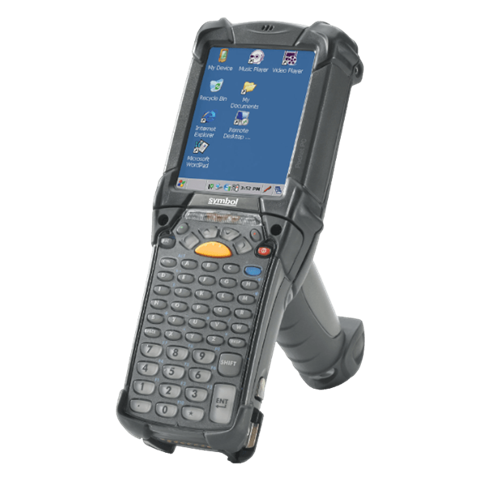 Terminal danych MC9200 Premium /1GB RAM/2 GB FLASH/BT/WiFi/IST/MS Office/RFID tag UHF/1D Standard Laser (SE965)/ WE 6.5 /28 klawiszy /akumulator