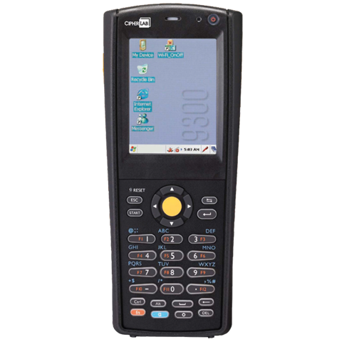 Terminal danych 9300/Wi-Fi/Bluetooth/Laser/Windows CE 6.0/zasilacz/akumulator/kabel USB
