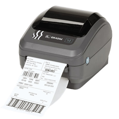 Drukarka etykiet GK420d/termiczna/203dpi/USB/RS-232/LPT rev 2. - EOL