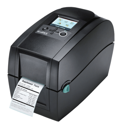 Drukarka etykiet Godex RT200i 203dpi/termotransferowa/USB/RS232/Ethernet 10/100/LCD