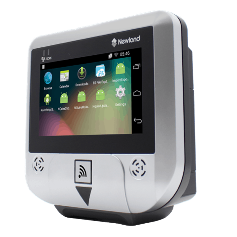 Mikrokiosk NQUIRE 351 Skate/'4.3 LCD/LAN+ POE/BT/NFC/Android7.1/czytnik 2D/VESA/zasilacz