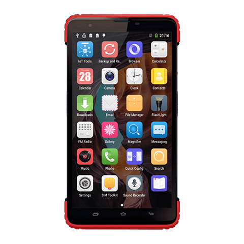 Cilico C7X Tablet Android 11 / Wyświetlacz 7 cali / Czytnik 2D Imager (serii SE4xxx) / 3GB RAM / 32 GB FLASH / NFC / Wi-FI / BT / 4G LT / USB / 7000 mAh / Ładowarka / Osłona gumowa / pasek na rękę