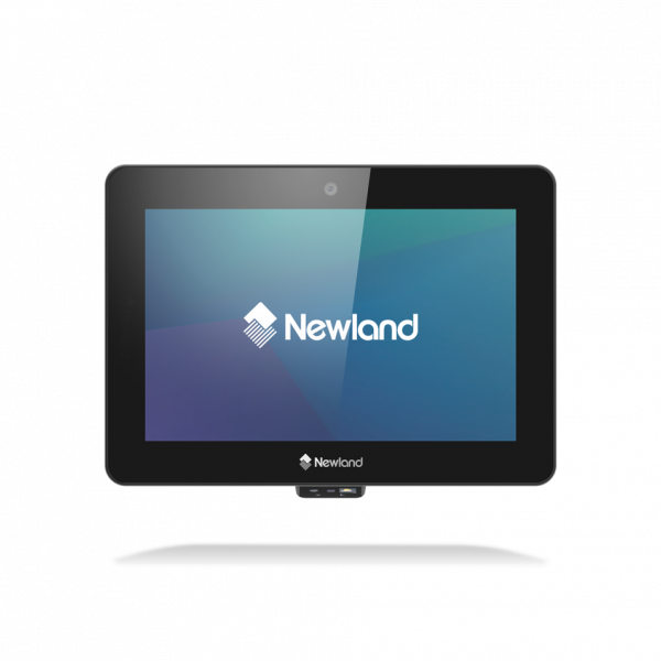 Мікрокіоск Newland NQuire 750 Stingray II / 7'' / Android 13 GMS / 2D Imager / Laser Aimer (CM6x, Portrait) / 8MP фронтальна камера / BT / 4G / GPS / WiFi / POE / настінне кріплення / блок живлення