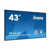 Монітор IIYAMA 43'' PROLITE LH4360UHS-B2AG (чорний, тонка рамка)
