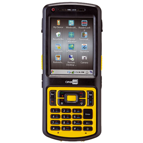 CP55 Windows WEH6.5 термінал даних Wi-Fi/ Bluetooth/ 2D Imager/ Цифрова клавіатура/ 3,5-дюймовий екран, кольоровий, сенсорний, QVGA /RFiD/ акумулятор 3300 мАг/ USB-кабель зв’язку/ стилус/ блок живлення/ захисна плівка