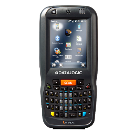Термінал даних LYNX GPS/ HSPA+ 3G/4G /256 MB RAM/512 MB FLASH /BT/WiFi 802.11 BGN /1D лазер / 3 MPX камера/ Windows Mobile 6.5/27 клавіш/акумулятор/стилус