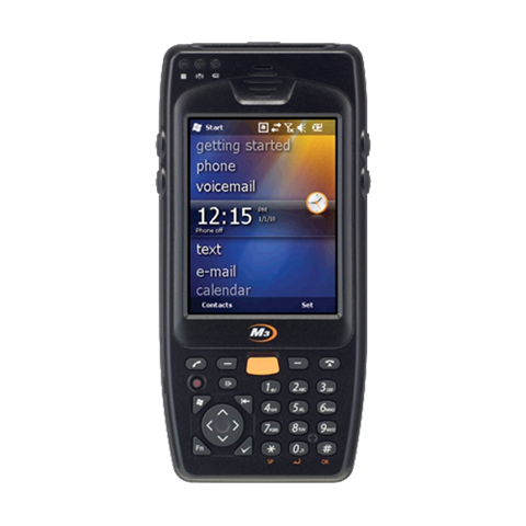 Термінал даних M3 OX-10 PLUS Windows CE 6.5 /QVGA /256MB RAM/1GB Flash/BT/WiFi bgn/1D Laser/NUMERIC/Акумулятор/Кабель зв’язку/USB-док-станція/Адаптер живлення/Кабель живлення/Стилус