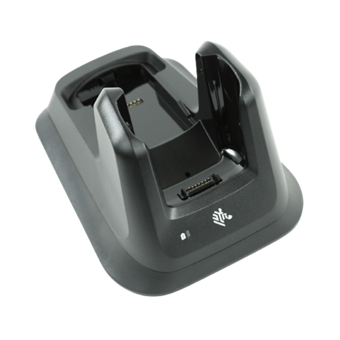 Док-станція 1-слотова для Zebra MC3300/MC3300x/MC3300ax, MC3400/MC3450. Зарядка та зв'язок. Необхідне придбання блоку живлення PWR-BGA12V50W0WW, кабелю DC/DC CBL-DC-388A1-01 та кабелю micro-USB 25-124330-01R