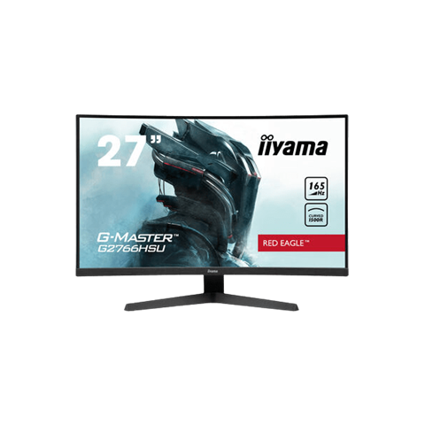 Монітор IIYAMA 27'' G-MASTER G2766HSU-B1 RED EAGLE ™ / чорний / вигнута матриця