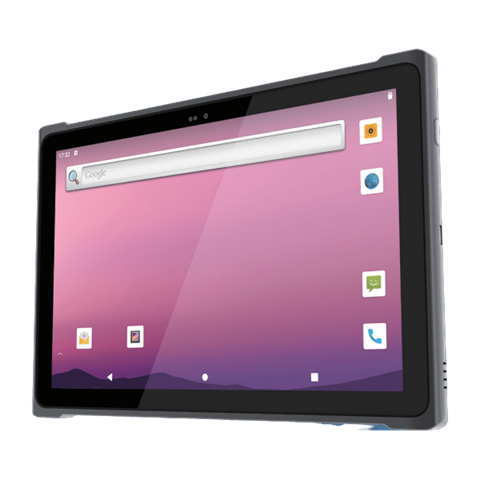 Emdoor Rugged Terminal EM-T195 GMS Android 11, 10 дюймів, портативний планшет, без сканера коду, 4G RAM, 64G RLASH, 5G/4G LTE, Wi-Fi, BT, NFC, GPS Блок живлення з адаптером ЄС