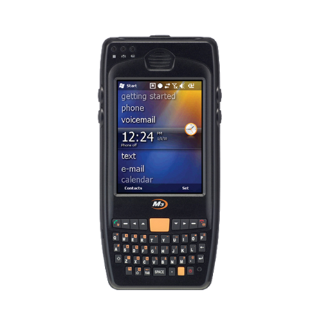 Термінал даних M3 OX-10 /QVGA/256MB RAM/1GB Flash/BT/Wi-Fi abg/2D IMAGER/RFID HF/акумулятор/кабель зв’язку/USB док-станція/блок живлення/кабель живлення/стилус