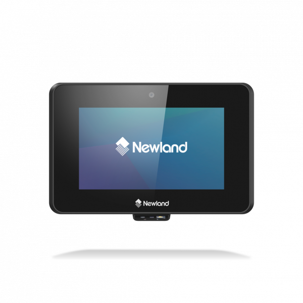Newland NQuire 500 Skate II micro kiosk / 5'' / Android 13 GMS / 2D Imager / Laser Aimer (CM6x, Landscape) / 8MP фронтальна камера / BT / 4G / GPS / WiFi / POE / настінне кріплення / блок живлення