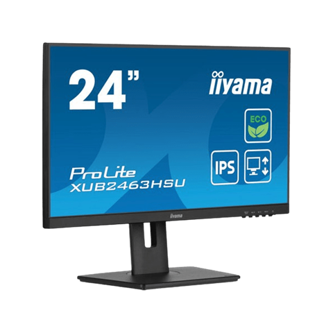 Сенсорний монітор IIYAMA 24'' PROLITE XUB2463HSU-B1 (чорний, безрамковий)
