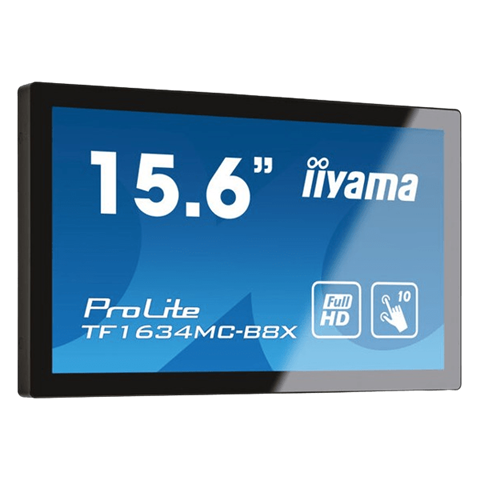 IIYAMA 15.6'' PROLITE TF1634MC-B8X сенсорний монітор (чорний, ємнісний)