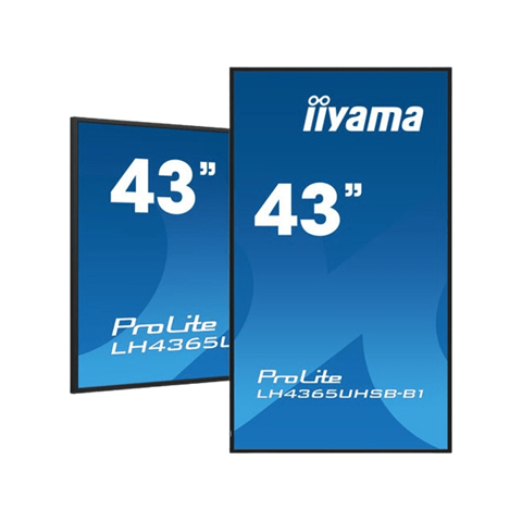 Монітор IIYAMA 43'' PROLITE LH4365UHSB-B1 (чорний)