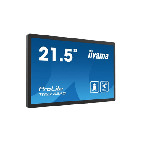 Панель Android IIYAMA TW2223 / 21.5'' / BT / WiFi / RK3399 / 4GB DDR4 / 32GB eMMC / блок живлення / без підставки / Android 12 з GMS / POE