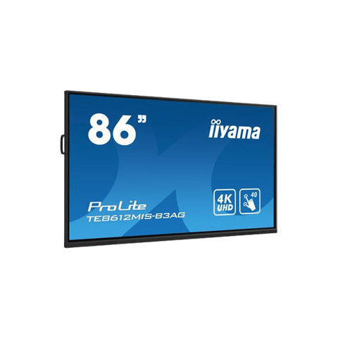 Сенсорний монітор IIYAMA 86'' PROLITE TE8612MIS-B3AG (чорний, PureTouch-IR)