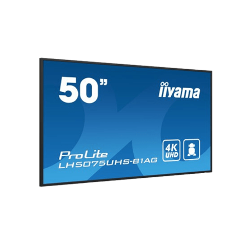 Монітор IIYAMA 50'' PROLITE LH5075UHS-B1AG (чорний, тонкі рамки)