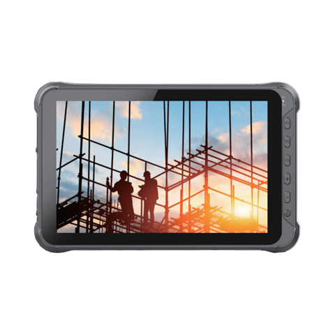 Emdoor Rugged Tablet EM-Q15 2D Imager 10'1 LTE /BT/WiFi/NFC/4GB RAM/64GB ROM/Android 9.0 with GMS/Camera/10,000mAh battery/adapter.