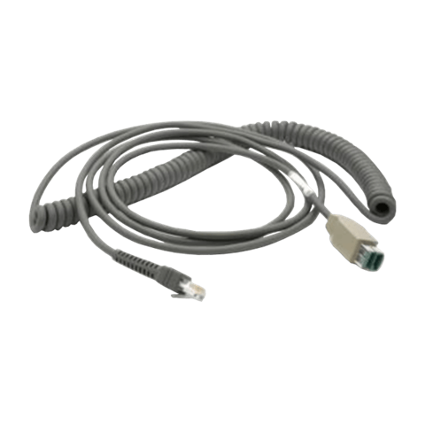 Кабель зв'язку для Symbol LS4278/USB/кручений/15 футів (4,6 м) / роз'єм Power Plus