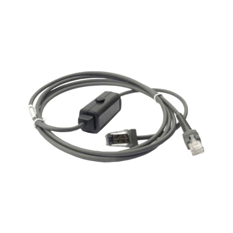 Кабель зв’язку для Zebra/DS2208/DS4308/DS7708/DS81xx/LI2208/IBM: 468x/9x/прямий/7 футів (2 метри)/9B/автоматичне визначення хосту