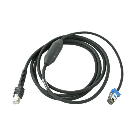 Кабель зв'язку для Zebra/DS2208/DS7708/DS81xx/IBM: 468x/9x/прямий/7 футів (2 метри)/9B/автоматичне визначення хосту/12 В