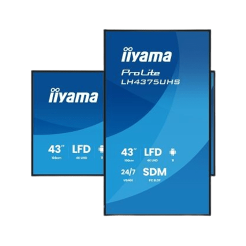 Монітор IIYAMA 43'' ProLite LH4375UHS-B2AG (чорний)